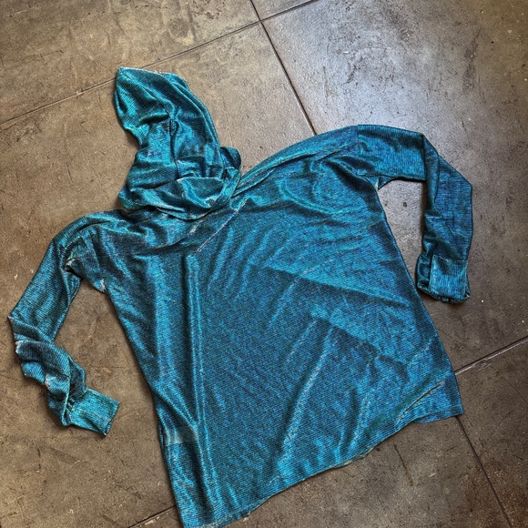 Vivienne Westwood 2018 Metallic Fiber Andreas Kronthaler Iridescent Hoodie - Picture 12 of 12